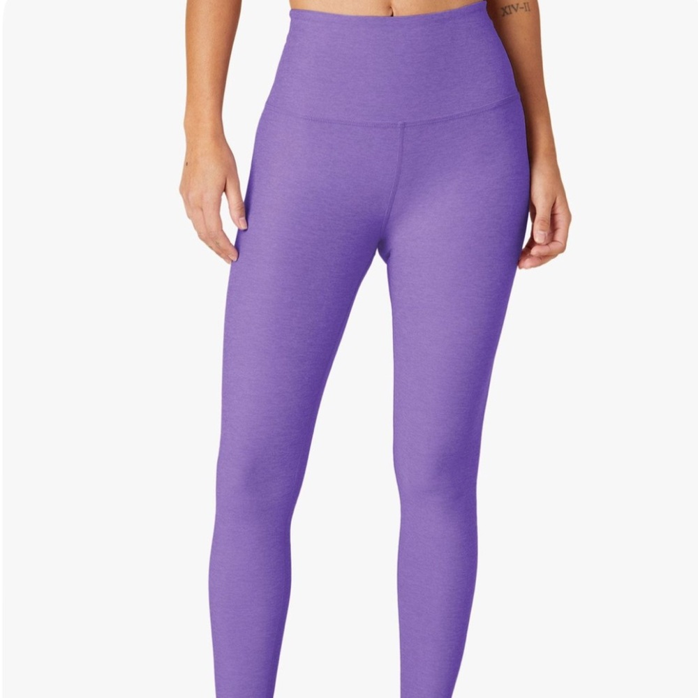 Beyond Yoga Purple Leggings